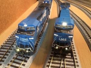 Conrail 6150 and LMS 703